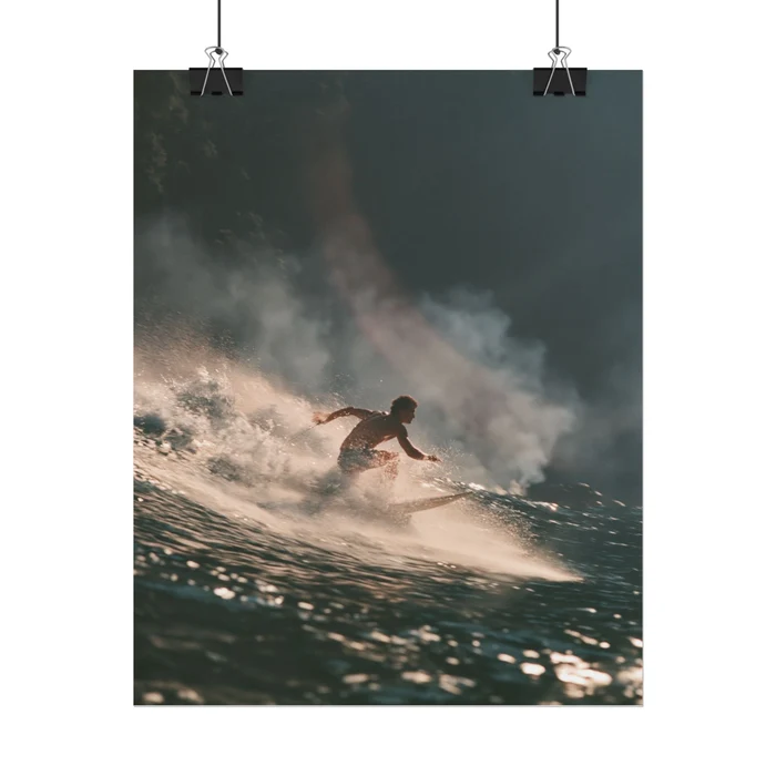 Wave catcher poster